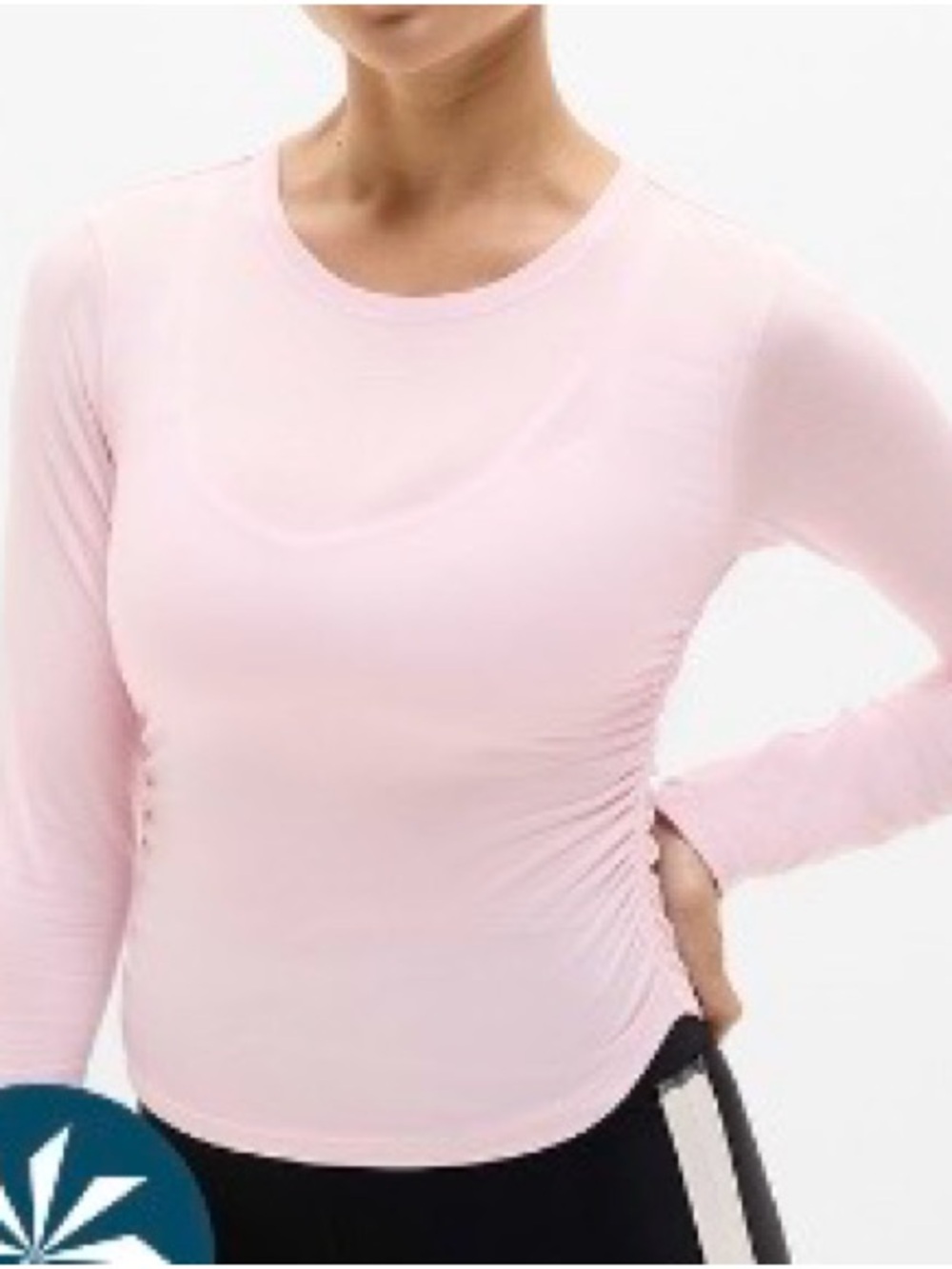 NWT Athleta With Ease Cinch Top